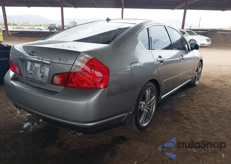 2007 Infiniti M45 Sport from USA, damaged, VIN JNKBY01E37M400714